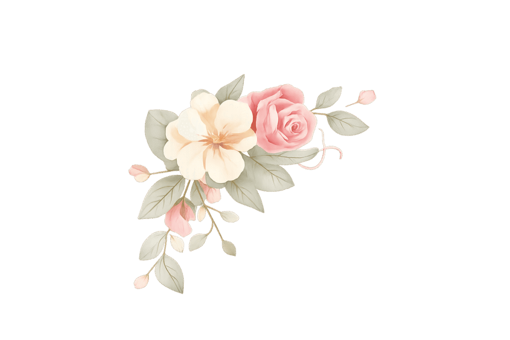 Bouquet, flower, illustration.